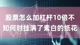 股票怎么加杠杆10倍不知何时挂满了素白的纸花